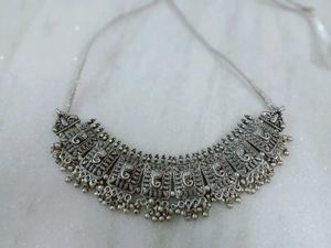BRAND NEW OXIDISED NECKLACE SET