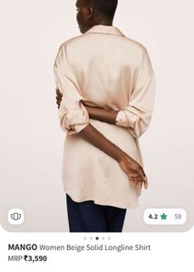 Mango Button Down Shirt