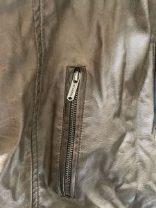 Brand New Lee Cooper Brown Leather Jacket