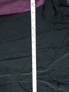 Short Black Kurta