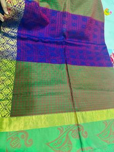 Saree With Embroidery Blouse