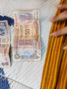 Old 100 And 50 Rs. Note