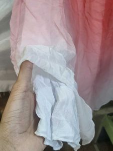 Ombre Ethnic Palazo Skirt