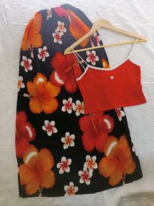 Dreamy Floral Corset 🧡