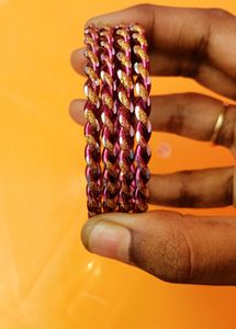Spiral Design Metal Bangles