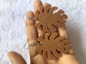 Leaf Shaped Earrings