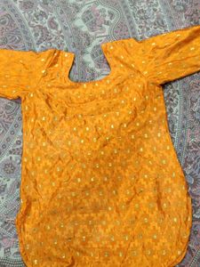 Orange Kurta