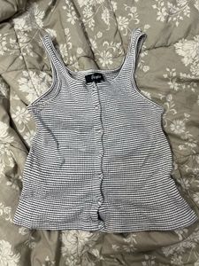Black And White Tank Top