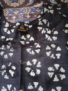 Floral Print Kurta