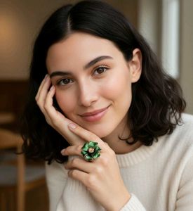 Floral Statement Ring