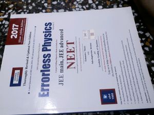 Errorless Physics Books 1,2 For NEET/JEE