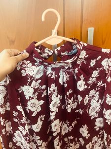 Floral Design Top From MAX