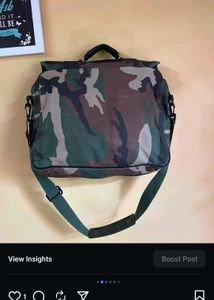 Camouflage colour bag