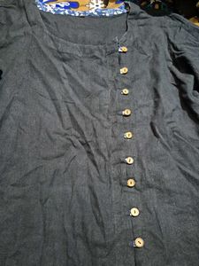 Elegant Black Kurta