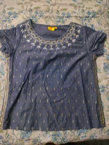 Embroidered Ethnic Top