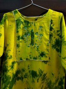 Bright Yellow Suit Set
