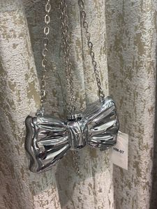 Silver Bow Clutch
