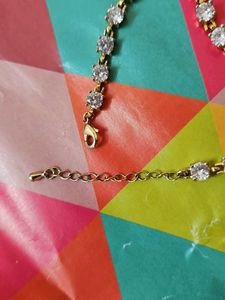 Set Of 2 Sparkling Crystal Ad Bracelet @99/- Only