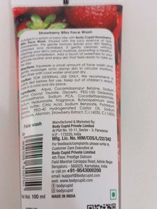 Strawberry Bliss Face Wash