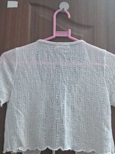 White Tie Up Pinteresty Top