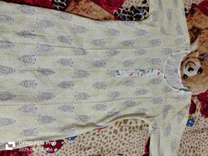 Vintage Style Printed Kurta Set
