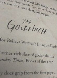 The Goldfinch - Donna Tartt