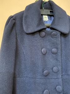 Navy Blue Overcoat