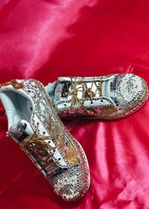 Handwork Bridal Sneaker For Women