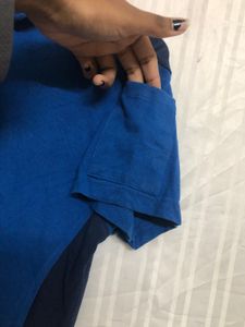 York Short Sleeve Blue T Shirt