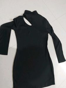 Black Mini Dress only for 299/-
