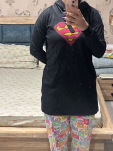 Super Hero Hoodie Dress