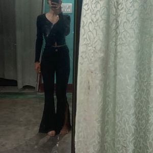 Flared Black Pants