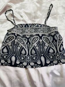 Paisley Print Tank Top