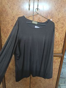 Dark Brown Shiny Top