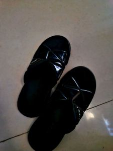 Black Geometric Slides