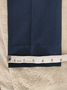 Men's Blue Casual Trousers