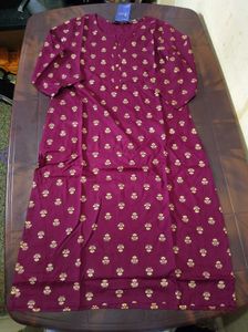Maroon Colour Beautiful Kurta