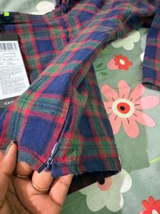 Tokyo Talkies Checked Princess Top