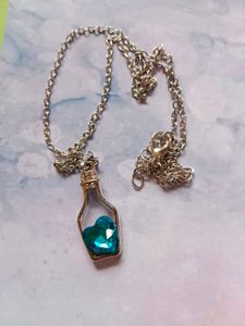 Blue heart Pendant