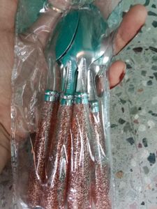 Glitter Spoon -- pack Of 6
