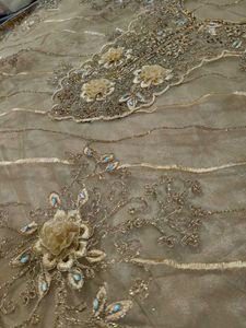 Elegant Embroidered Suit Material