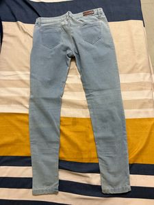 Eleven Blue Low Waist Jeans For Women