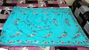 Party Wear Saree With Blouse