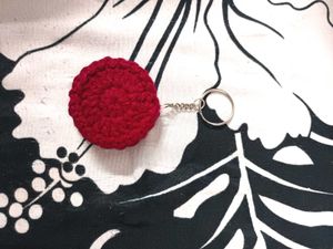 Crochet Oreo Keychain 😍