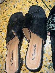 Stylish Black Flats &amp; Sandals