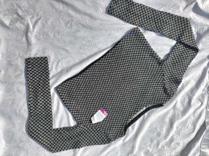 Zara Patterned Long Sleeve Sweater