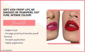 New velvet long lasting waterproof non transfer