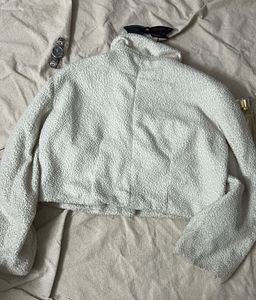 Zara Textured Crop Jacket