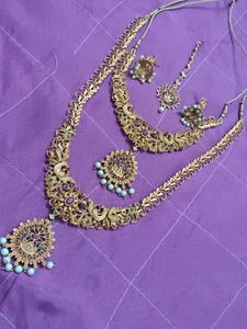 Elegant Gold-Toned Jewelry Set