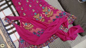 Pink Sharara Suit
